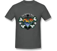 WERLONG95 Men's The Bouncing Souls T Shirt Grey Manches Courtes(Medium)