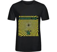 WERLONG95 Porcupine Tree Voyage 34 Funk Mens O Neck DTG Shirt Black T-Shirts à Manches Courtes(3X-Large)