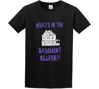 WERLONG95 The Burbs Thriller Cult Film Movie 1980S Tom Hanks Men's T Shirt Black Manches Courtes(X-Large)