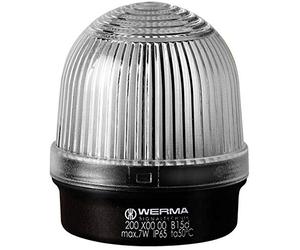 Werma Signaltechnik Avertisseur optique 200.400.00 12-240V AC/DC lumière permanente IP65 1 pc(s)