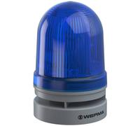 Werma Signaltechnik Avertisseur optique Midi TwinFLASH Combi 12/24VAC/DC BU 461.520.70 bleu 12 V/DC 110 dB
