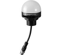 Werma Signaltechnik Lampe de signalisation LED MC RGY 240.210.55 rouge, jaune, vert Pulston