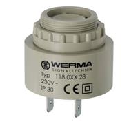 werma Werma Avertisseur sonore électrique 24V AC/DC 11806815 Quantité:1