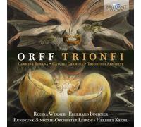 WERNER/BUCHNER/KEGEL/RSOL - TRIONFI 2 CD NEUF ORFF,CARL
