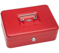 Werner Dorsh Caissette à monnaie 25 x 18 x 9 cm 5 compartiments Rouge