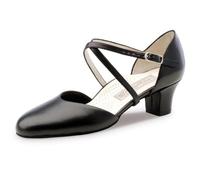 Werner Kern Chaussures de Danse Debby - Cuir Noir - 4,5 cm [UK 7]