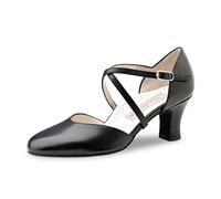 Werner Kern - Chaussures de danse Layla 6 pour femme - Cuir noir - 6 cm - Noir - Noir , 38 2/3 EU