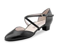 Werner Kern Damen Tanzschuhe Felice 3,4 - Farbe: Schwarz - Größe: UK 3