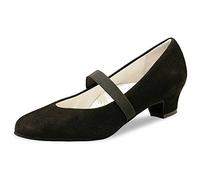 Werner Kern Daniela Chaussures de danse en daim pour femme 3,4, noires, Femme, Daniela 3,4, Noir , UK 4 | EUR 37 1/3