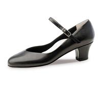 Werner Kern Femmes Chaussures de Danse Gina - Cuir Noir - 4,5 cm [UK 5,5]
