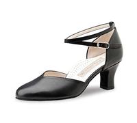 Werner Kern Femmes Chaussures de Danse Kyra - Cuir Noir - 6 cm [UK 6,5]
