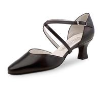 Werner Kern Femmes Chaussures de Danse Patty - Cuir Noir - 5,5 cm [UK 4,5]