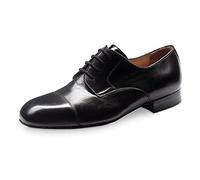 Werner Kern Hommes Chaussures de Danse 28011 - Cuir Noir - Large - 2 cm Ballroom [UK 11]