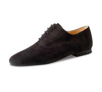 Werner Kern Hommes Chaussures de Danse 28044 - Suéde Noir - 1,5 cm Micro-Heel