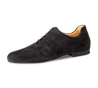 Werner Kern Hommes Chaussures de Danse 28045 - Suéde Noir - 1,5 cm Micro-Heel [UK 9]