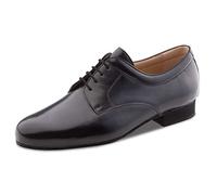 Werner Kern Hommes Chaussures de Danse 28050 - Cuir Noir - 2 cm Ballroom [UK 8,5]