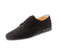 Werner Kern Hommes Chaussures de Danse 28058 - Suéde Noir - 1,5 cm Micro-Heel [UK 9]