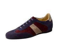 Werner Kern Hommes Sneaker de Danse/Chaussures de Danse 28061 - Couleur: Bleu/Beige/Rouge - Größe: UK 8