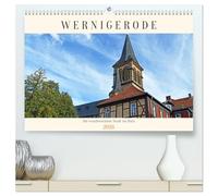 Wernigerode, die wunderschöne Stadt im Harz (hochwertiger Premium Wandkalender 2026 DIN A2 quer), Kunstdruck in Hochglanz: Eine herrlich geschichtsträchtige Stadt mit einzigartigen Fachwerkhäusern