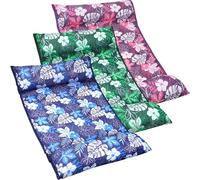 WERNNSAI Lot de 3 Flotteurs de Piscine Gonflables pour Adultes Hamac d'eau en Maille Souple Chaise Longue Multifonction 4 en 1 Hamac pour Natation Plage Fête Lac
