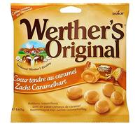 WERTHER S ORIGINAL - Coeur Tendre Au Caramel 160G - Lot De 4 - livraison offerte