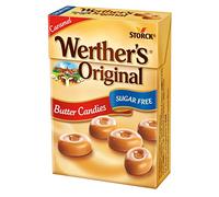 Werthers Lot de 20 bonbons au beurre sans sucre 42 g