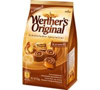 Werthers Original caramel chocolat fourré 153g