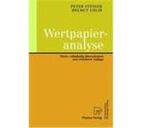 Wertpapieranalyse Uhlir, Helmut,Steiner, Peter (Auteur)
