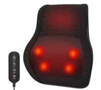 WERTYI Shiatsu Masseur de dos avec chaleur, masseur de dos et de cou pour relâcher les tensions, coussin de massage 3D pour tissus profonds pour le bureau et la maison, cadeaux pour homme et femme