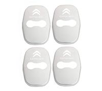 WERTYUV 4 Pièces Couvercle de Serrure de Porte de Voiture, pour Citroen C4 II Picasso 5-Seat 2014-2018 Facile à Installer Couvercle de Verrouillage Protection,E