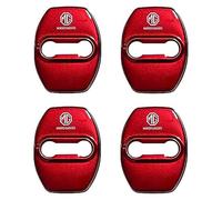 WERTYUV 4 Pièces Couvercle de Serrure de Porte de Voiture, pour MG HS/EHS EV/HS Plug-in Hybrid 2018-2024 Facile à Installer Couvercle de Verrouillage Protection,A