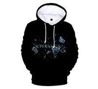 WERUN Sweat a Capuche Femme Super.Natur-al, Sweatshirt à Capuche à Manches Longues avec Imprimé, Vêtements Respirant, Temps Libre Sport Fitness Outdoor-C||XXL