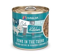Weruva Cats in The Kitchen, Funk in The Trunk Lot de 12 boîtes de nourriture humide pour chat, 300 ml