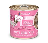 Weruva Cats in The Kitchen, Kitty Gone Wild Lot de 12 boîtes de Nourriture Humide pour Chat, 300 ML