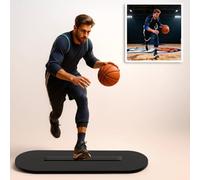 WERWAES Figurine de Bureau Personnalisée en Acrylique - Modèle Dessin Animé à Partir d'une Photo, Décoration de Table Idéale pour Bureau ou Maison, Cadeau Unique et Original