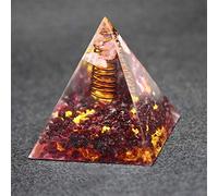 WERWER Pyramid Natural Crystal Garnet Stones Rock Quartz Bijoux 7 Reiki Chakra Cadeau Décor Home Crafts