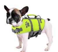 Werwing Gilet de sauvetage pour chien - Gilet de sauvetage réglable avec poignée pour tous les chiens qui nagent, bateau