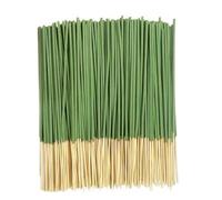 Werwing Lot de 400 bâtons d'encens à la citronnelle et à la citronnelle - 22 cm - Désodorisant extérieur pour camping, jardin, voyage