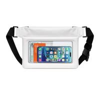 Werwing Sac de taille flottant imperméable de 992,2 g pour natation, plage, kayak et bateau - Blanc, 1 lot, Taille unique, Moderne