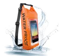 Werwing Sac étanche 2 L pour la marine, la randonnée et les voyages | Compact et durable, Orange, Taille unique, Moderne