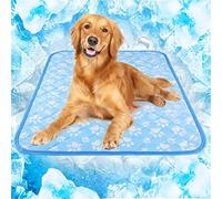 Werwing Tapis de refroidissement pour chien - Tapis auto-rafraîchissant pour animal de compagnie avec technologie Arc-Chill Fibre, non toxique et portable pour une utilisation en intérieur/extérieur