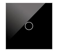 WESA Interrupteur tactile Wi-Fi sans commutation ou croisement, intelligent pour mur, compatible avec Alexa, Google Home et Smart Life, iOS et Android, programmable.