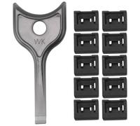 Wesafrae 10 PièCes USB Dust Plug Charger Port Cover Cap USB Security Lock Universal Dustproof Protector PC Notebook Laptop