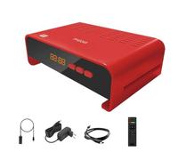 Wesafrae 1080p Full HD 265 DVB-S2 Digital TV TV Decoder Mini Set Top Box EPG Cas EU Plug