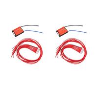 Wesafrae 2X 12S 36V 20A étanche Lifepo4 Batterie 3.2V 18650 32700 Batterie AU Lithium Protégée par Batterie