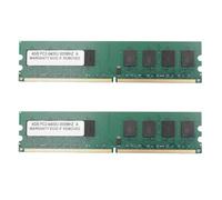 Wesafrae 2X 4Gb 4G Ddr2 800Mhz Pc2-6400 Mémoire D'Ordinateur Ram Pc Dimm 240 Broches Compatible Plate-Forme pour