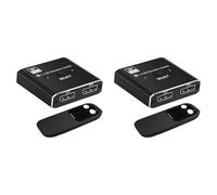 Wesafrae 2X Commutateur DisplayPort 8K 2 Entrées 1 Sortie / 1 Entrée 2 Sorties Display Port DP Switch Prend en Charge 8K30Hz 4K120Hz pour Moniteur PC Ordinateur Portable Etc