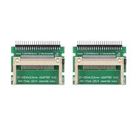 Wesafrae 2X Convertisseur Adaptateur de DéMarrage HDD 2,5 Pouce Carte Compact Flash À 44 Broches 2mm Mâle