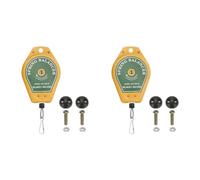 Wesafrae 2X Équilibreur à Ressort Rétractable, Outil à Ressort à Roulement, Équilibreur de Charge, Enrouleur de Câble Réglable de 1,2 M, 6,6 à 11 Lb (3 à 5 Kg)