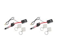 Wesafrae 2X M506 Antidémarrage sans de Voiture Verrouillage du Moteur de Voiture Dispositif Antivol Automatique Système D'Outil D'Alarme de Coupure de Circuit Intelligent